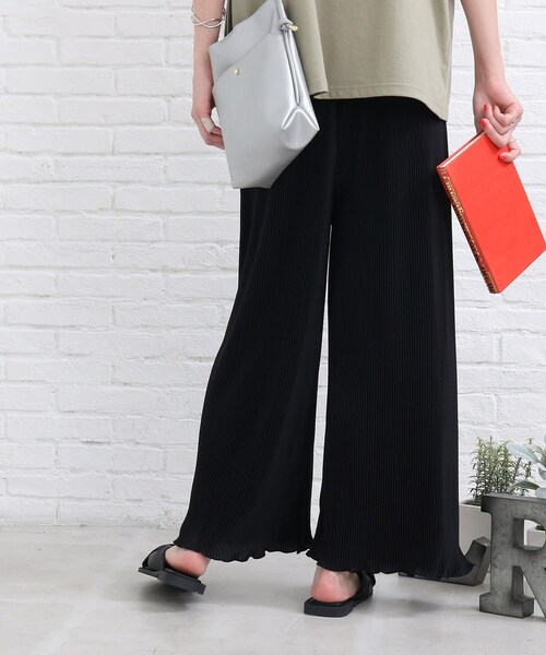 SHOO・LA・RUE(シューラルー)の「◆メロウプリーツパンツ(その他パンツ・レディース・ブラック/グレー/ベージュ系その他7/ブラック系6・00)」の10枚目の写真