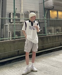 XU | 【XU/エックスユー】pocket half pants/ポケット ハーフ パンツ シャカシャカ シンプル ストリート パンツ(その他パンツ)