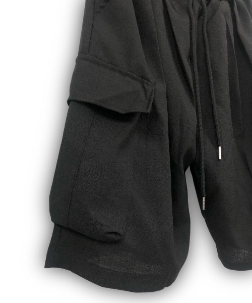 XU（エックスユー）の「【XU/エックスユー】pocket half pants/ポケット ハーフ パンツ シャカシャカ シンプル ストリート パンツ（その他パンツ・メンズ・ブラック/グレー・ONE SIZE）」の15枚目の写真