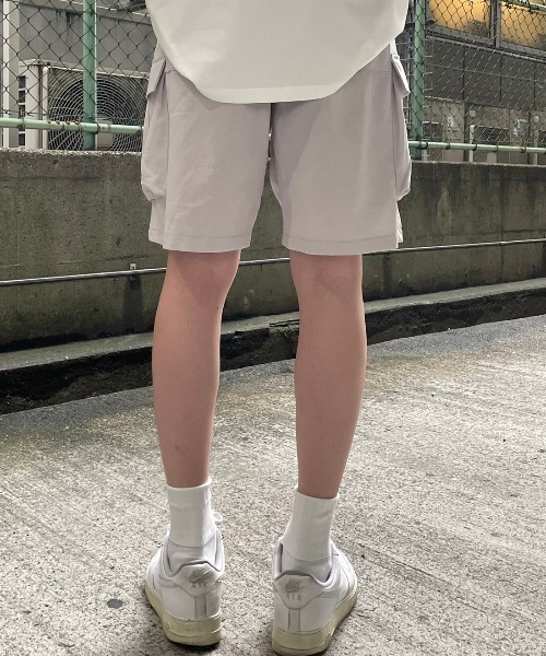 XU（エックスユー）の「【XU/エックスユー】pocket half pants/ポケット ハーフ パンツ シャカシャカ シンプル ストリート パンツ（その他パンツ・メンズ・ブラック/グレー・ONE SIZE）」の11枚目の写真