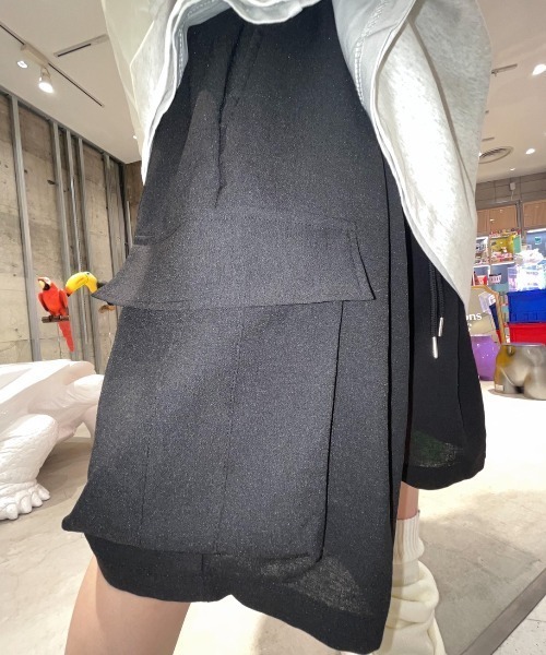 XU（エックスユー）の「【XU/エックスユー】pocket half pants/ポケット ハーフ パンツ シャカシャカ シンプル ストリート パンツ（その他パンツ・メンズ・ブラック/グレー・ONE SIZE）」の18枚目の写真