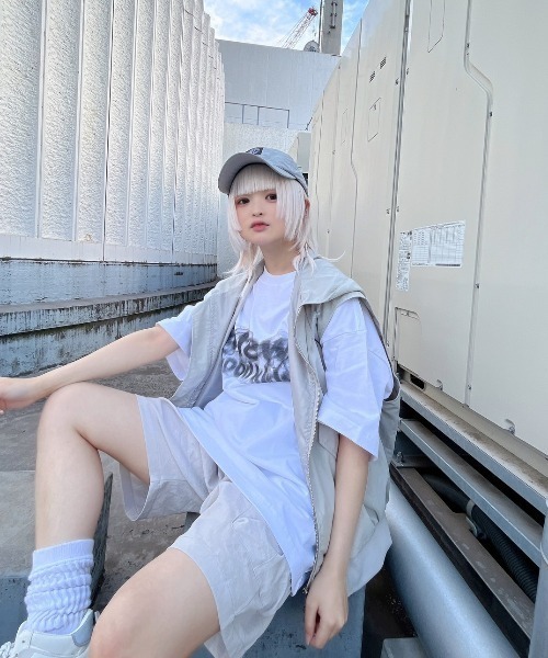 XU（エックスユー）の「【XU/エックスユー】pocket half pants/ポケット ハーフ パンツ シャカシャカ シンプル ストリート パンツ（その他パンツ・メンズ・ブラック/グレー・ONE SIZE）」の10枚目の写真