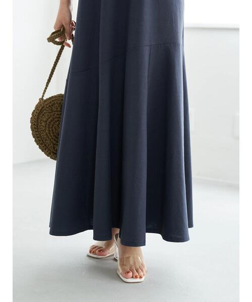 earth music&ecology（アースミュージックアンドエコロジー）の「マーメイドカットソーワンピース（ワンピース・レディース・ネイビー/グリーン/クリーム・FREE）」の22枚目の写真