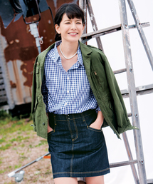 DISCOAT | 【Discoat】デニム台形スカート(デニムスカート)