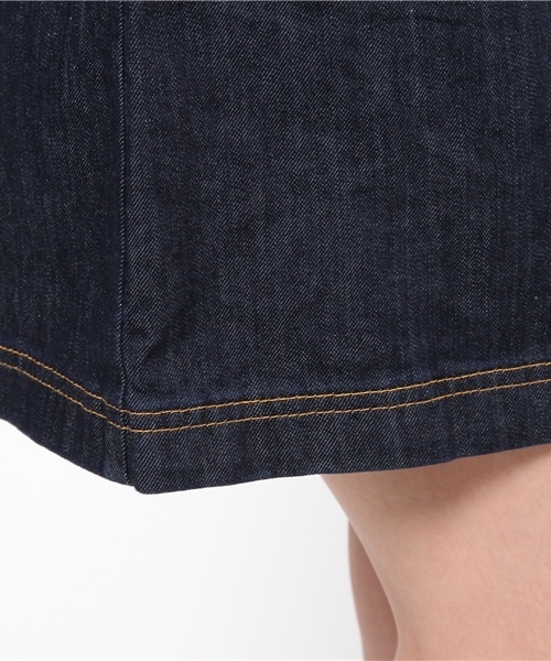 DISCOAT（ディスコート）の「【Discoat】デニム台形スカート（デニムスカート・レディース・ネイビー・LARGE/MEDIUM）」の8枚目の写真