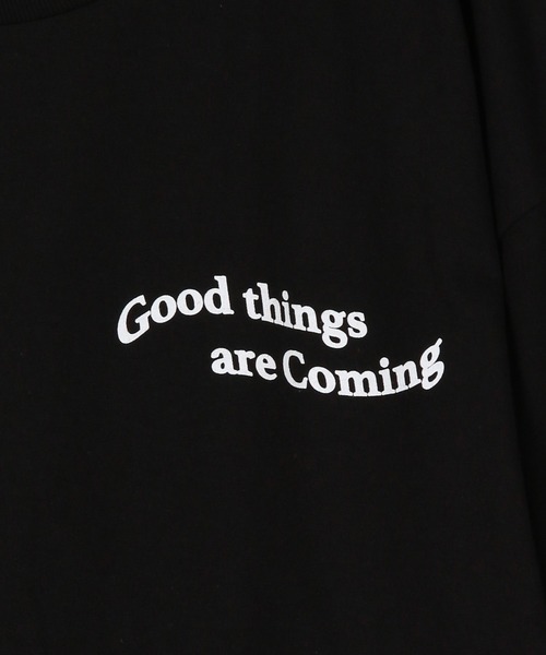 ADAM ET ROPE'(アダムエロペ)の「【WEB限定(一部店舗展開あり)】ロゴショートロンTEE(Tシャツ/カットソー・レディース・ブラック/レッド/グリーン・FREE)」の20枚目の写真
