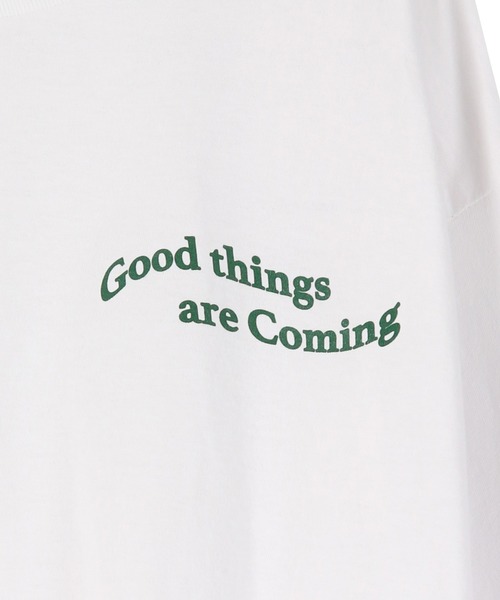 ADAM ET ROPE'(アダムエロペ)の「【WEB限定(一部店舗展開あり)】ロゴショートロンTEE(Tシャツ/カットソー・レディース・ブラック/レッド/グリーン・FREE)」の16枚目の写真