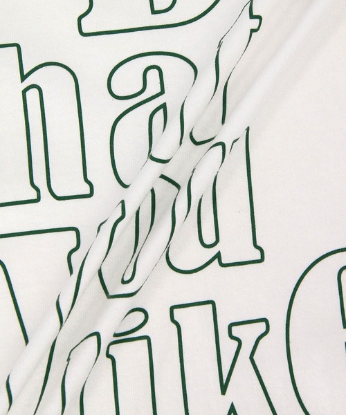 ADAM ET ROPE'(アダムエロペ)の「【WEB限定(一部店舗展開あり)】ロゴショートロンTEE(Tシャツ/カットソー・レディース・ブラック/レッド/グリーン・FREE)」の9枚目の写真