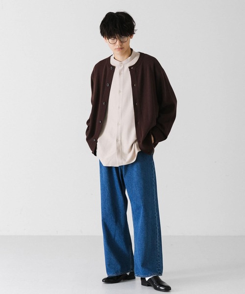 SENSE OF PLACE by URBAN RESEARCH(センスオブプレイスバイアーバンリサーチ)の「デニムワイドパンツ(デニムパンツ・メンズ・インディゴブルー/ライトインディゴブルー・MEDIUM/LARGE)」の12枚目の写真
