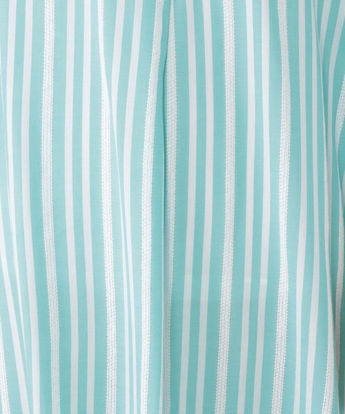 studio CLIP（スタディオクリップ）の「ドビーストライプシャツワンピース（シャツワンピース・レディース・ブラック/ブルー/グリーン・FREE）」の13枚目の写真