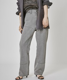 ［PANTS］DOUBLEKNEES STRAIGHT DENIM