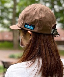 KAVU（カブー）の「KAVU/カブー Back stain Base Ball Cap/バックサテンベースボールキャップ（キャップ）」