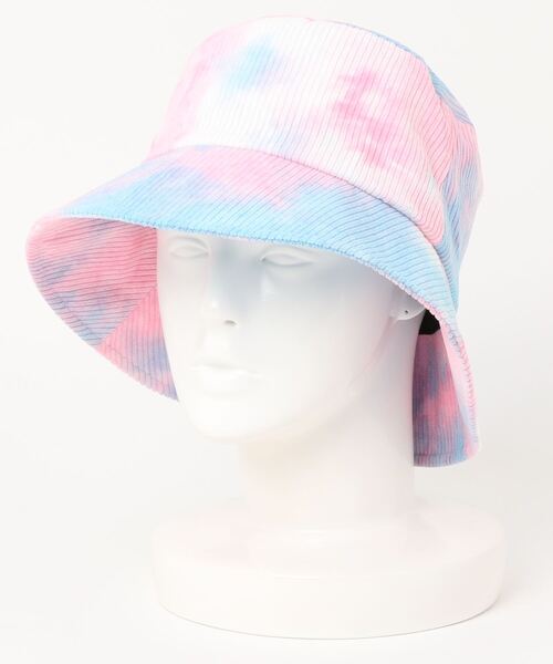 チチカカ（チチカカ）の「タイダイコーデュロイバケットハット（ハット・レディース・ブルー/ベージュ/イエロー・FREE）」の20枚目の写真