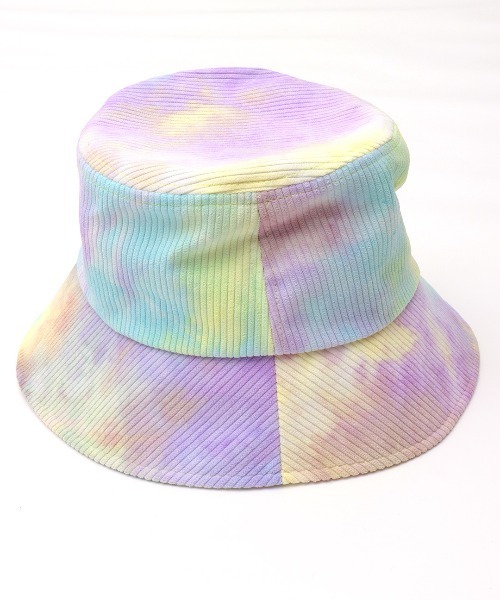 チチカカ（チチカカ）の「タイダイコーデュロイバケットハット（ハット・レディース・ブルー/ベージュ/イエロー・FREE）」の13枚目の写真