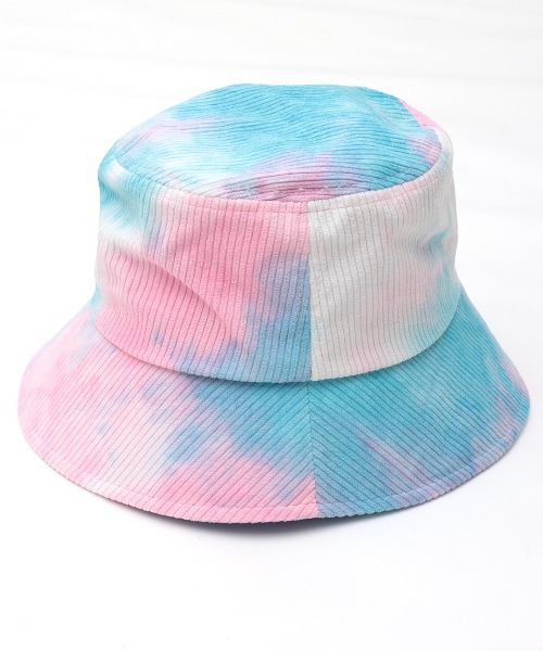 チチカカ（チチカカ）の「タイダイコーデュロイバケットハット（ハット・レディース・ブルー/ベージュ/イエロー・FREE）」の12枚目の写真