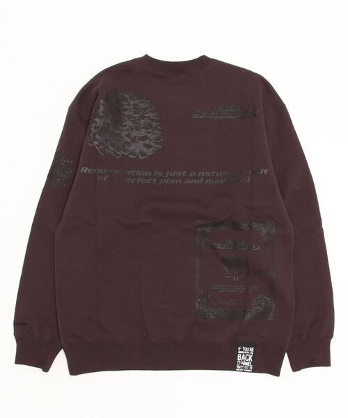 Back Channel（バックチャンネル）の「STEALO CREW SWEAT（スウェット・メンズ・ブラック/ミックスグレー/ブラウン・SMALL/MEDIUM/LARGE/X-LARGE/XX-LARGE）」の5枚目の写真