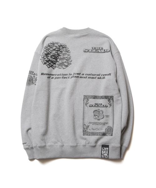 Back Channel（バックチャンネル）の「STEALO CREW SWEAT（スウェット・メンズ・ブラック/ミックスグレー/ブラウン・SMALL/MEDIUM/LARGE/X-LARGE/XX-LARGE）」の7枚目の写真