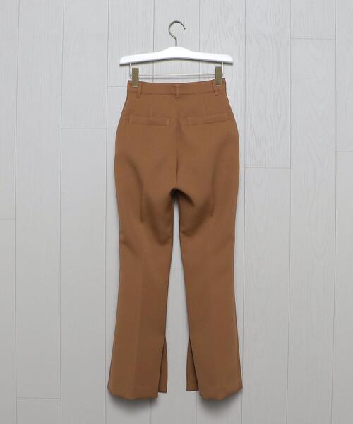 H　BEAUTY&YOUTH UNITED ARROWS（エイチビューティーアンドユースユナイテッドアローズ）の「＜H＞TRIPLE CLOTH SLIM PANTS/パンツ（その他パンツ・レディース・ダークグレー/ブラウン・S/M）」の6枚目の写真