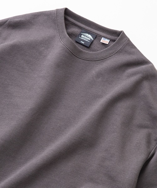 OUTDOOR PRODUCTS APPAREL（アウトドアプロダクツアパレル）の「USAコットン　エンボスバックプリント　ビッグシルエット　スウェットトレーナー（スウェット・レディース・ブラウン/チャコールグレー/オリーブ・FREE）」の12枚目の写真