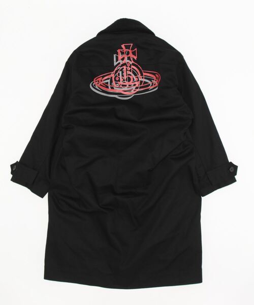 Vivienne Westwood(ヴィヴィアンウエストウッド)の「デニムボア ミリタリーコート(ダウンジャケット/コート・レディース・ブラック/インディゴブルー・FREE)」の3枚目の写真