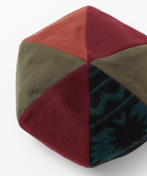 チャイハネ（チャイハネ）の「【チャイハネ】タビノンベレー（ハンチング/ベレー帽・メンズ・ブラック/ベージュ/カーキ・FREE）」の13枚目の写真