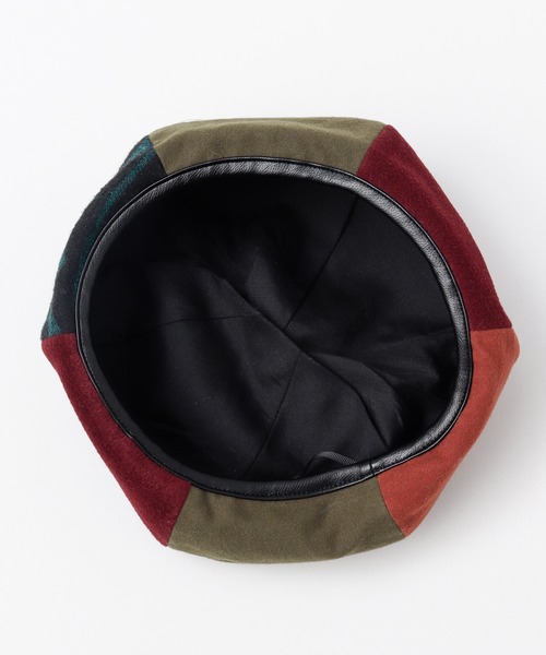 チャイハネ(チャイハネ)の「【チャイハネ】タビノンベレー(ハンチング/ベレー帽・メンズ・ブラック/ベージュ/カーキ・FREE)」の14枚目の写真