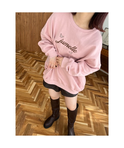 jumelle（ジュメロ）の「フェイクレザーショートパンツ（その他パンツ・レディース・ブラウン/アイボリー・FREE）」の16枚目の写真