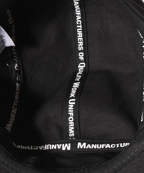 UNIVERSAL OVERALL（ユニバーサルオーバーオール）の「UNIVERSAL OVERALL/ユニバーサルオーバーオール ジェットキャップ 刺繍 キャップ（キャップ・メンズ・ブラック/グリーン・57~59cm）」の7枚目の写真