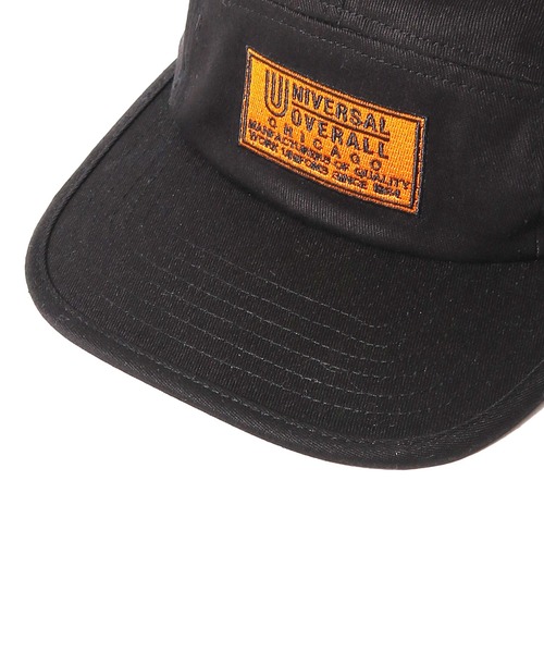 UNIVERSAL OVERALL（ユニバーサルオーバーオール）の「UNIVERSAL OVERALL/ユニバーサルオーバーオール ジェットキャップ 刺繍 キャップ（キャップ・メンズ・ブラック/グリーン・57~59cm）」の10枚目の写真
