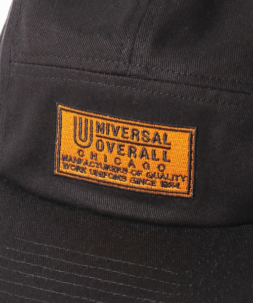 UNIVERSAL OVERALL（ユニバーサルオーバーオール）の「UNIVERSAL OVERALL/ユニバーサルオーバーオール ジェットキャップ 刺繍 キャップ（キャップ・メンズ・ブラック/グリーン・57~59cm）」の12枚目の写真