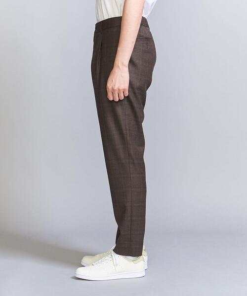 BEAUTY&YOUTH UNITED ARROWS（ビューティーアンドユースユナイテッドアローズ）の「フラノ チェック イージー テーパード パンツ（スラックス・メンズ・ネイビー/ダークブラウン・S/XL/M/L）」の4枚目の写真