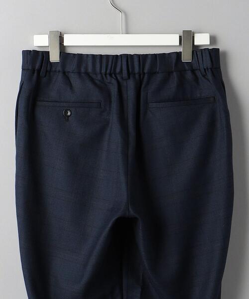BEAUTY&YOUTH UNITED ARROWS（ビューティーアンドユースユナイテッドアローズ）の「フラノ チェック イージー テーパード パンツ（スラックス・メンズ・ネイビー/ダークブラウン・S/XL/M/L）」の11枚目の写真