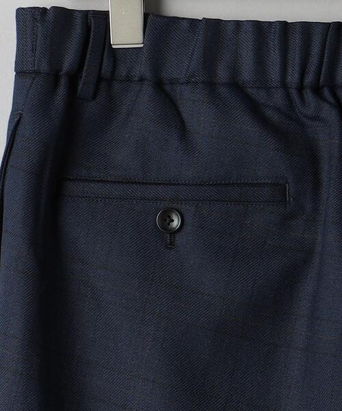 BEAUTY&YOUTH UNITED ARROWS（ビューティーアンドユースユナイテッドアローズ）の「フラノ チェック イージー テーパード パンツ（スラックス・メンズ・ネイビー/ダークブラウン・S/XL/M/L）」の13枚目の写真