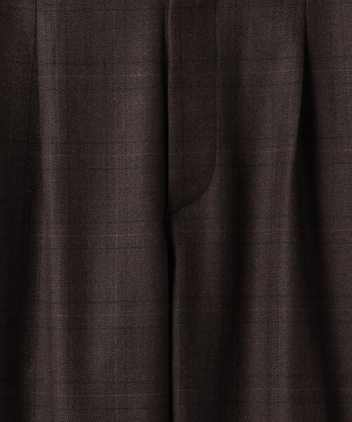 BEAUTY&YOUTH UNITED ARROWS（ビューティーアンドユースユナイテッドアローズ）の「フラノ チェック イージー テーパード パンツ（スラックス・メンズ・ネイビー/ダークブラウン・S/XL/M/L）」の17枚目の写真