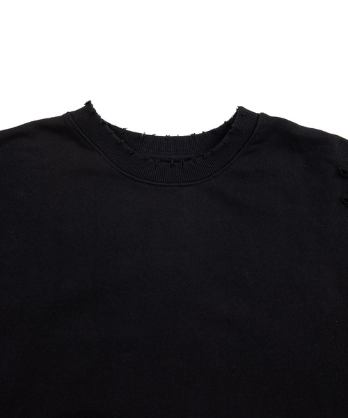 PUNYUS(プニュズ)の「クラッシュスウェット(スウェット・レディース・ワイン/杢グレー/ブラック・4/3)」の15枚目の写真