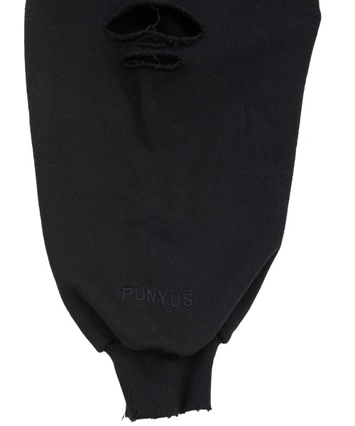 PUNYUS(プニュズ)の「クラッシュスウェット(スウェット・レディース・ワイン/杢グレー/ブラック・4/3)」の17枚目の写真