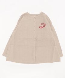 TSUHARU by Samansa Mos2 | 農夫風ポケット付刺繍ブラウス(シャツ/ブラウス)