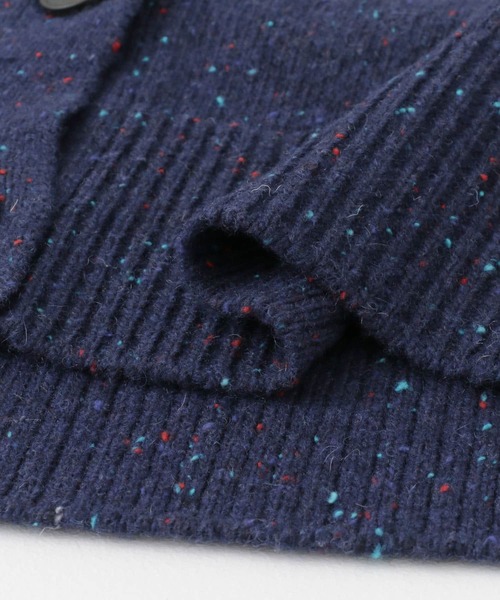 FORK&SPOON（フォークアンドスプーン）の「FORK&SPOON　ネップVネックショートカーディガン（カーディガン/ボレロ・レディース・ネイビー/ライトグレー・1）」の22枚目の写真