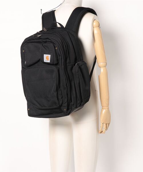 Carhartt WIP(カーハートダブリューアイピー)の「CARHARTT LEGACY DELUXE WORK PACK カーハート レガシィ デラックス ワーク バックパック(バックパック/リュック・メンズ・ブラック・FREE)」の22枚目の写真