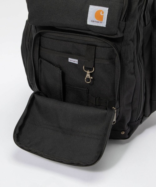 Carhartt WIP(カーハートダブリューアイピー)の「CARHARTT LEGACY DELUXE WORK PACK カーハート レガシィ デラックス ワーク バックパック(バックパック/リュック・メンズ・ブラック・FREE)」の5枚目の写真