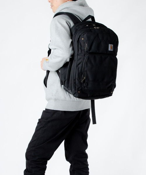 Carhartt WIP(カーハートダブリューアイピー)の「CARHARTT LEGACY DELUXE WORK PACK カーハート レガシィ デラックス ワーク バックパック(バックパック/リュック・メンズ・ブラック・FREE)」の17枚目の写真