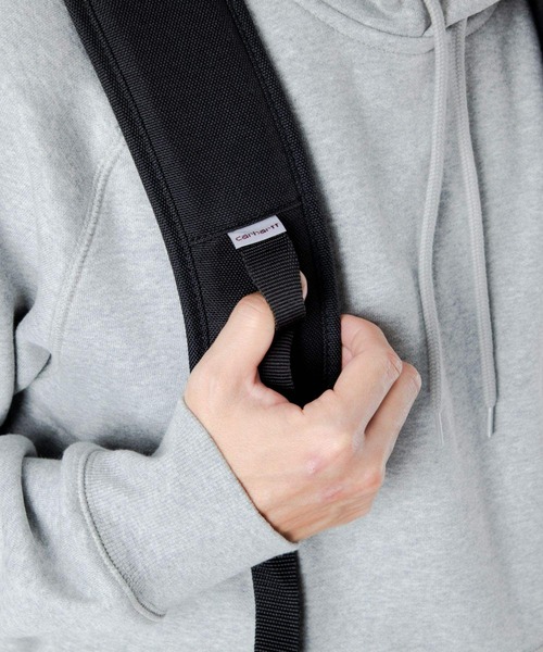 Carhartt WIP(カーハートダブリューアイピー)の「CARHARTT LEGACY DELUXE WORK PACK カーハート レガシィ デラックス ワーク バックパック(バックパック/リュック・メンズ・ブラック・FREE)」の8枚目の写真