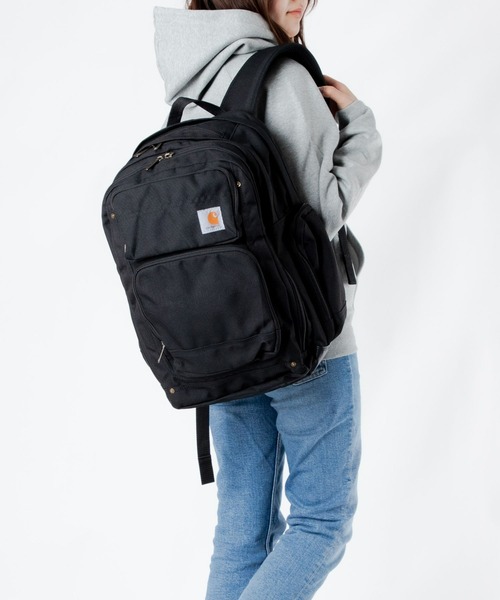 Carhartt WIP(カーハートダブリューアイピー)の「CARHARTT LEGACY DELUXE WORK PACK カーハート レガシィ デラックス ワーク バックパック(バックパック/リュック・メンズ・ブラック・FREE)」の15枚目の写真