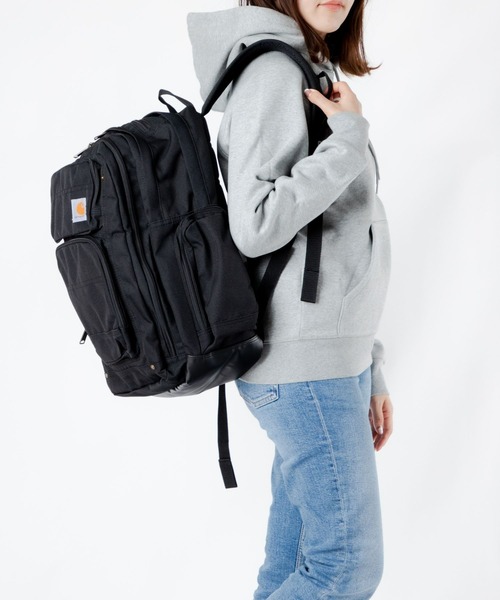 Carhartt WIP(カーハートダブリューアイピー)の「CARHARTT LEGACY DELUXE WORK PACK カーハート レガシィ デラックス ワーク バックパック(バックパック/リュック・メンズ・ブラック・FREE)」の10枚目の写真