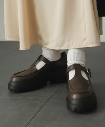 SENSE OF PLACE by URBAN RESEARCH | Tストラップボリュームソールシューズ(その他シューズ)