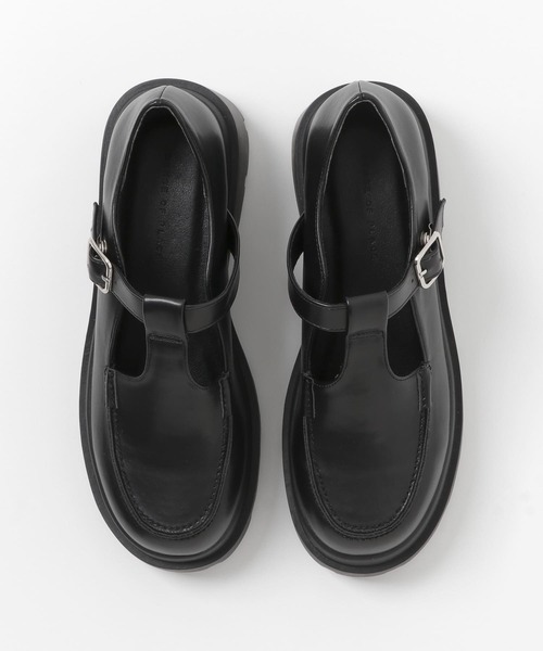 SENSE OF PLACE by URBAN RESEARCH（センスオブプレイスバイアーバンリサーチ）の「Tストラップボリュームソールシューズ（その他シューズ・レディース・アイボリー/ダークブラウン/ブラック・SMALL/MEDIUM/LARGE）」の11枚目の写真