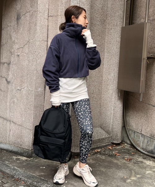 emmi yoga シャーリングブルゾン emmi（エミ）の「emmi WEAR emmi yoga 