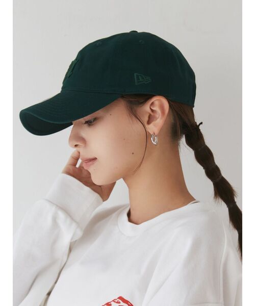 NEW ERA(ニューエラ)の「【NEW ERA/MURUA】LOGO CAP(キャップ・レディース・ブラック/ベージュ/グリーン・FREE)」の17枚目の写真