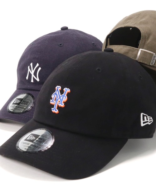 NEW ERA（ニューエラ）の「ニューエラキャップ MLB NY LA（キャップ・レディース・ネイビー/ベージュ系その他/ブラック系その他/ダークグリーン/ブルー/ブラック/カーキ/ベージュ・FREE）」の3枚目の写真