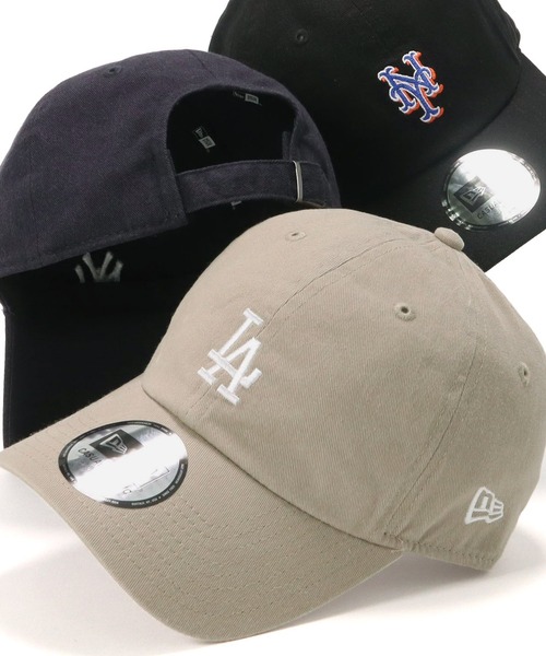 NEW ERA（ニューエラ）の「ニューエラキャップ MLB NY LA（キャップ・レディース・ネイビー/ベージュ系その他/ブラック系その他/ダークグリーン/ブルー/ブラック/カーキ/ベージュ・FREE）」の5枚目の写真